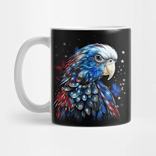 Patriotic Parakeet Mug